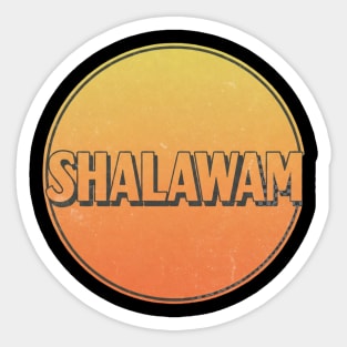 Shalawam Sticker